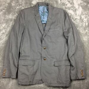 Simons Gray Blazer with Gold Buttons